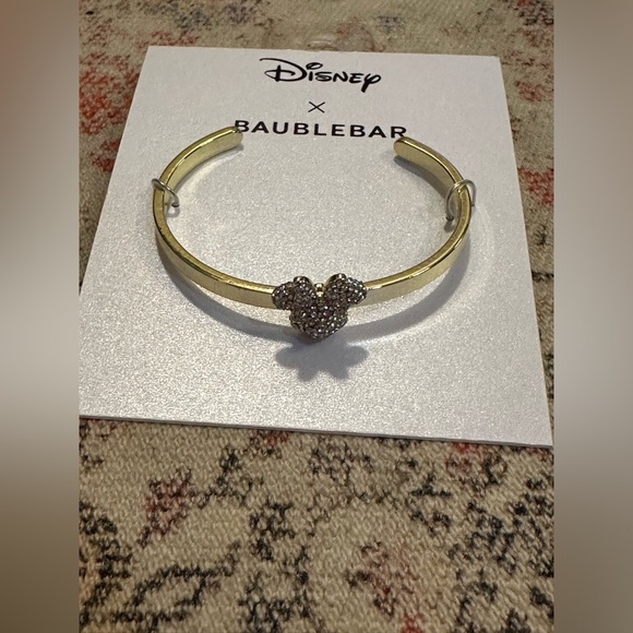BaubleBar Gold Bracelet with Silver Accents - Picture 1 of 3